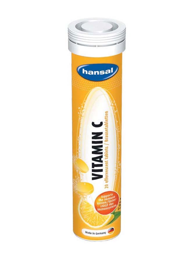 Hansal - Vitamin C 82 G20 Effervescent Tablets - Image 1