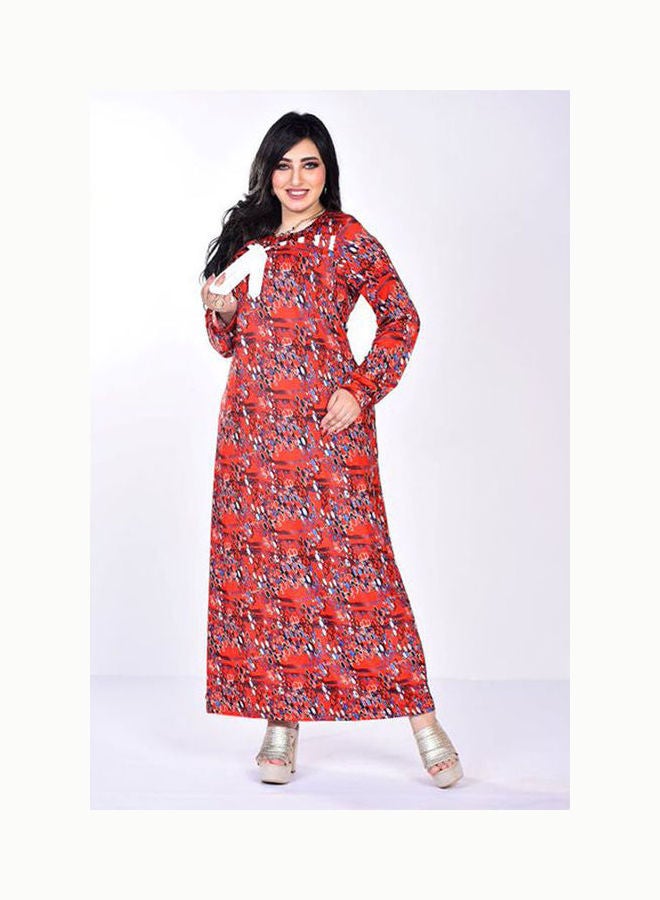 Caesar - Nightgown Long Sleeves With Pattern Multicolour - Image 1