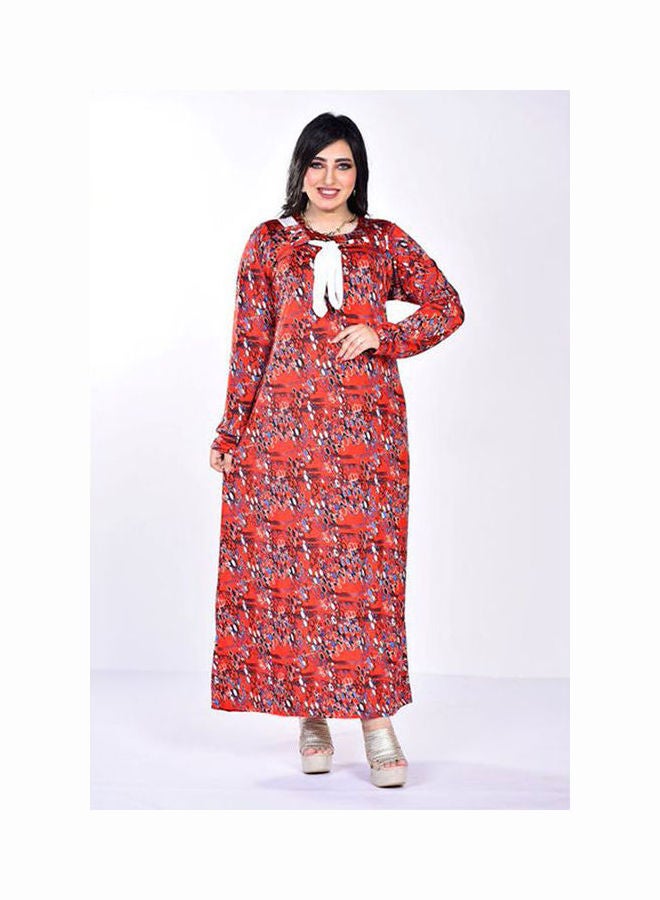 Caesar - Nightgown Long Sleeves With Pattern Multicolour - Image 1