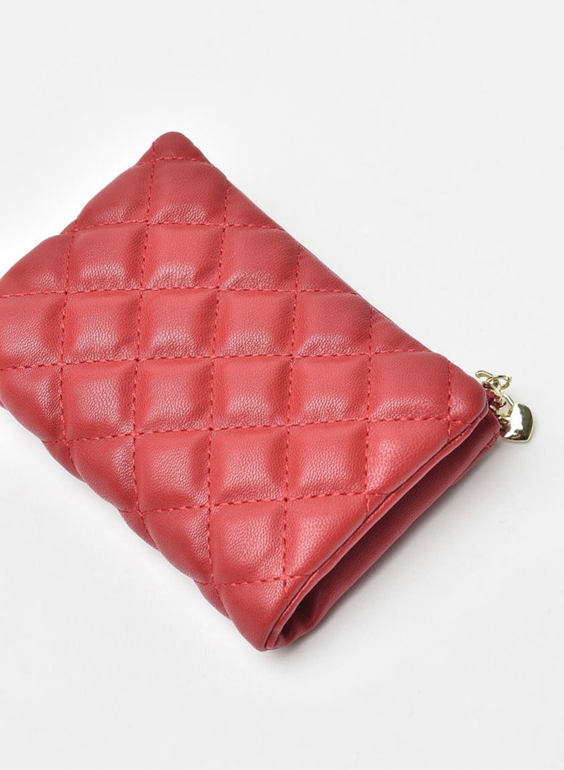 Jove - Trendy PU Women's Fashionable Clutch Red - Image 1