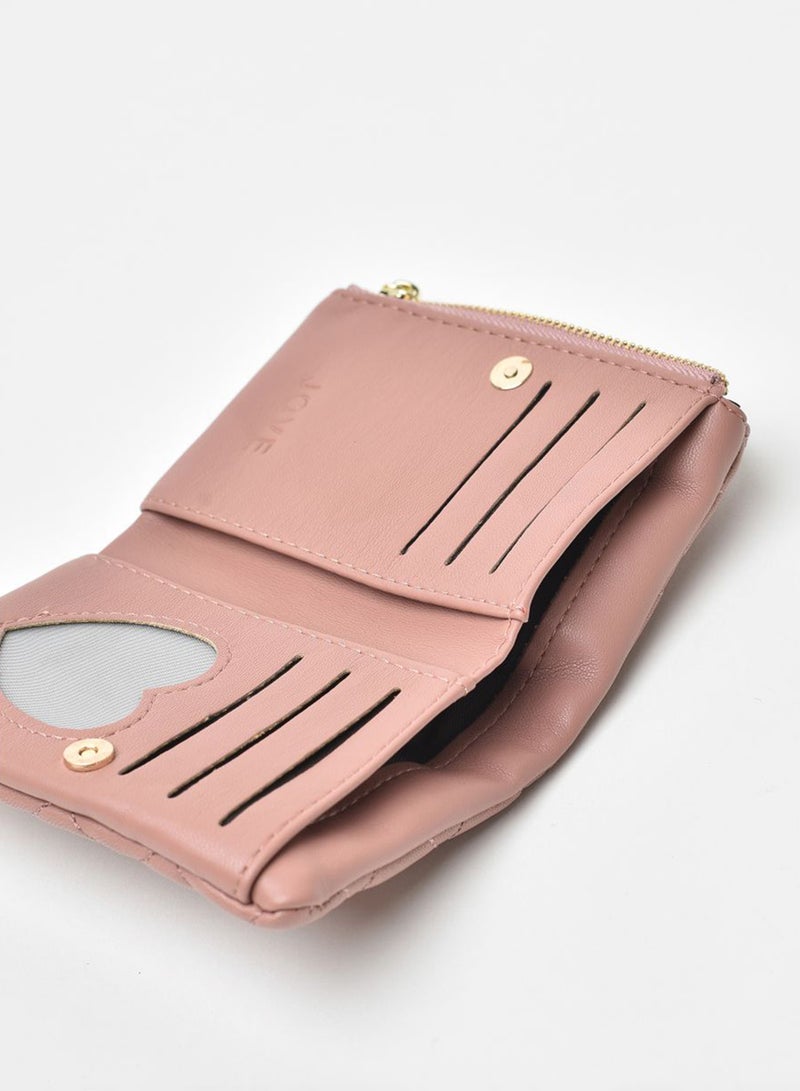 Jove Fashionable Stylish Wallet Blush Pink - Image 4