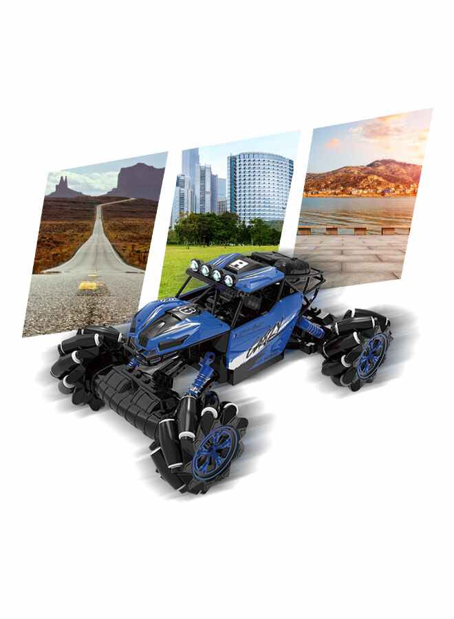 1:16 Remote Control Side Climbing Car For Kids Above 3 Years Old, With Light And Music Feature, Sturdy Design And High Speed Make'S It Exceptional And Immortal 27 x 18.5 x 15.5cm