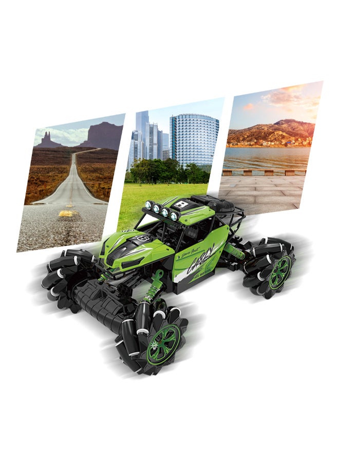 mumbo Jumbo - 1:16 Remote Control Side Climbing Car For Kids Above 3 Years Old, With Light And Music Feature, Sturdy Design And High Speed 27 x 18.5 x 15.5cm - Image 1
