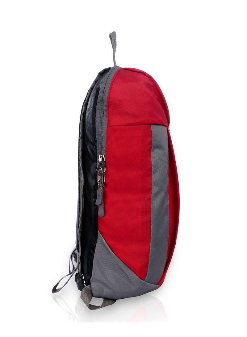 LIONBONE - Combo of Backpack, Pouch and Sipper Red/Grey - Image 1