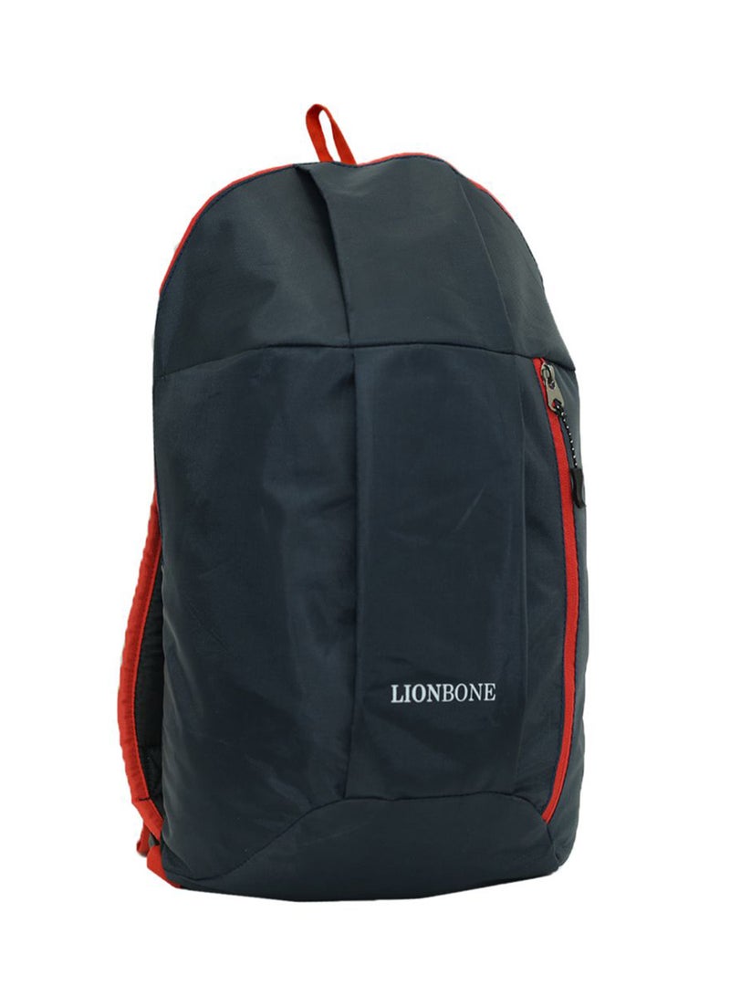 LIONBONE - Logo Printed Backpack With Sipper And Pouch Blue - Image 1