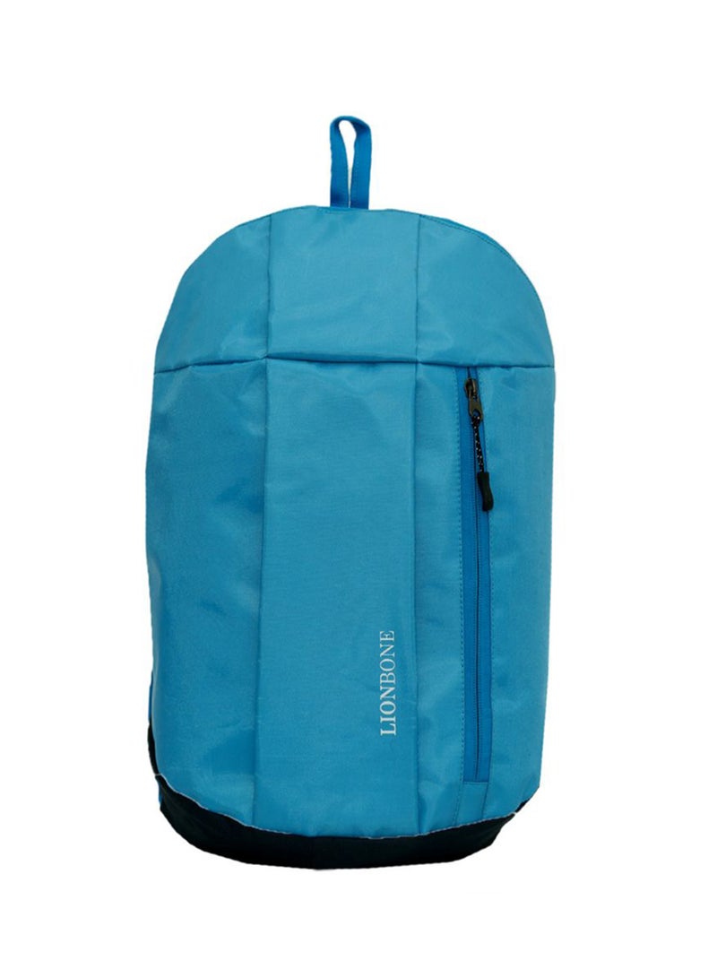 LIONBONE - Logo Printed Backpack With Sipper And Pouch Blue - Image 1