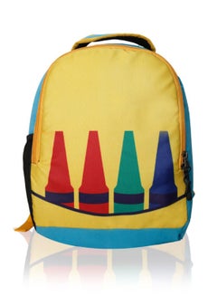 LIONBONE Kids Backpack With Sipper And Pouch Yellow/Black/Green  - Image 4