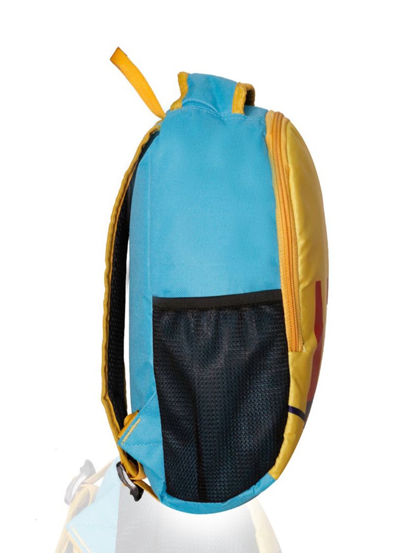 Kids Backpack With Sipper And Pouch Yellow/Black/Green - v1647412551/N49566378A_5