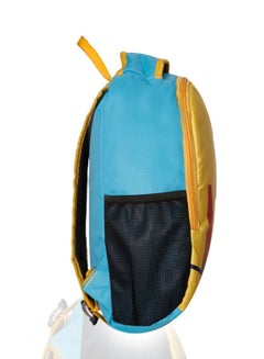 LIONBONE Polyester Kids Backpack with zip closure Ideal for 6-8 years age group, Plastic Sipper And Polyester Pouch Yellow/Black/Green  - Image 5
