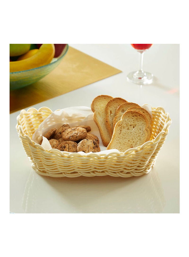 Home Box Feast Weave Basket Beige - Image 1