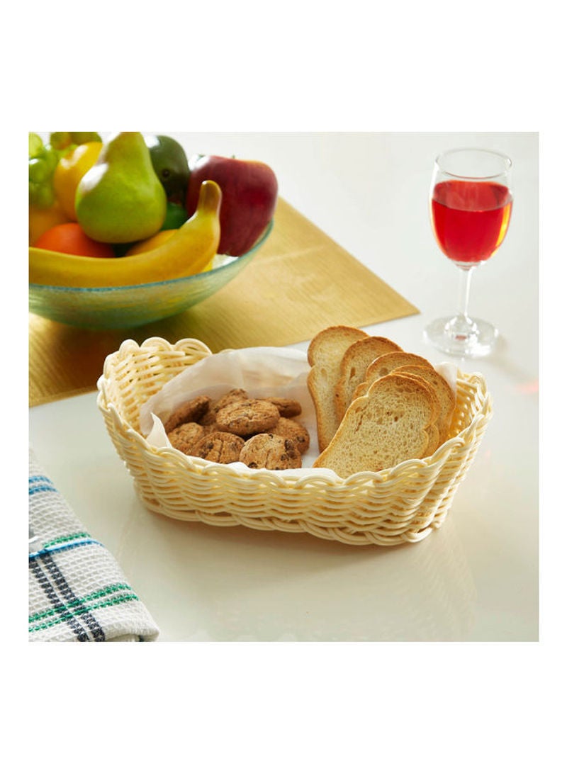 Home Box Feast Weave Basket Beige - Image 4