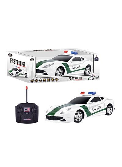 Power Joy Remote Control Fast Police Car 1/18 30x10.9x13.9cm – Remote Control Toy for Kids Ages 6+ 30x10.9x13.9cm