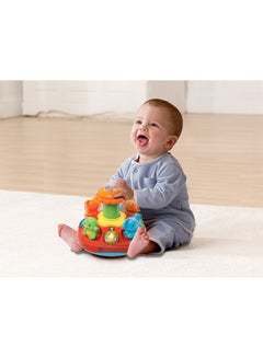 vtech Push And Play Spinning Top 20x19.9x20cm  - Image 3