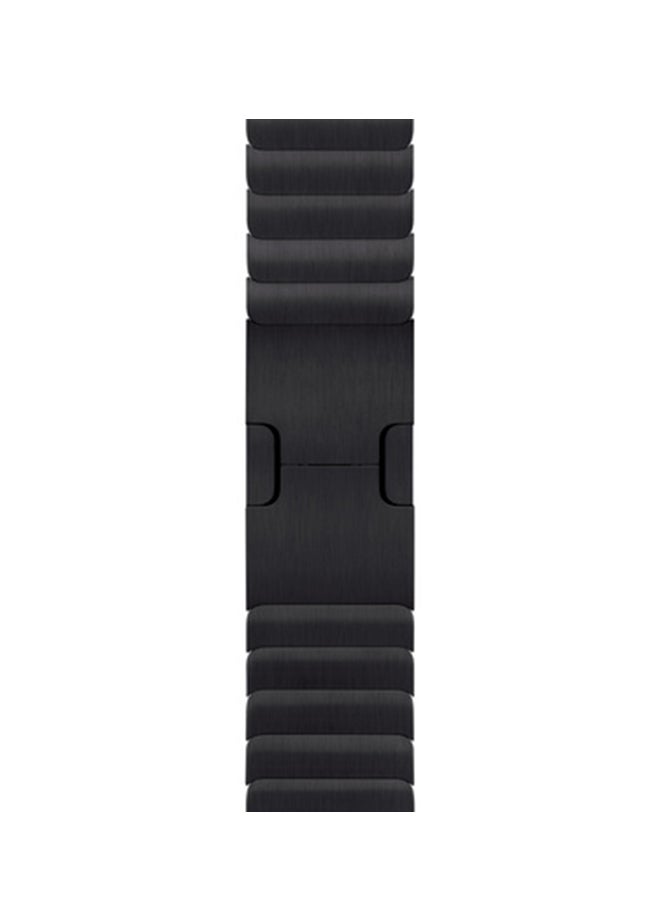 Techshare - Replacement Steel Band For Apple Watch Series 7 45mm Black - Image 1