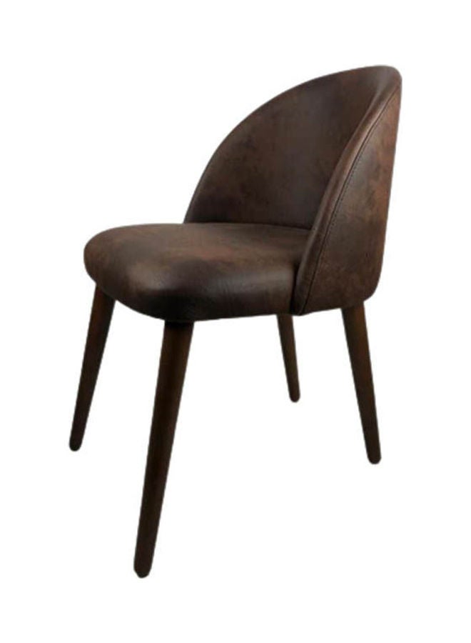 elhelow style Leather Waiting Chair Brown 50x110x50 cm Brown 50x110x50 cmcm 