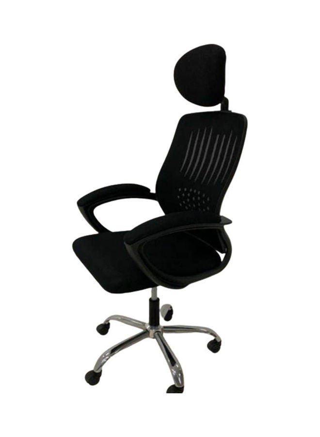 elhelow style Mesh Swivel Manager Chair Black 50x110x50 cm Black 50x110x50 cm