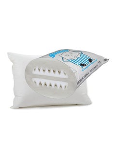 Gummo Simple Solid Sleeping Bed Pillow Cotton White 45x66cm  - Image 2