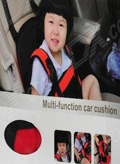 Generic Cotton Multi-Functional Comfortable Baby Safety Car Seat With Harness - Red  - Image 4