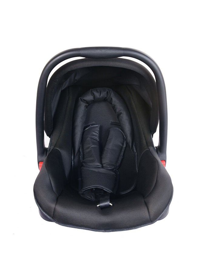 Kidle Compact Baby High View Stroller With Adjustable Recline Position And Canopy Grey/Black/Silver  - Image 3