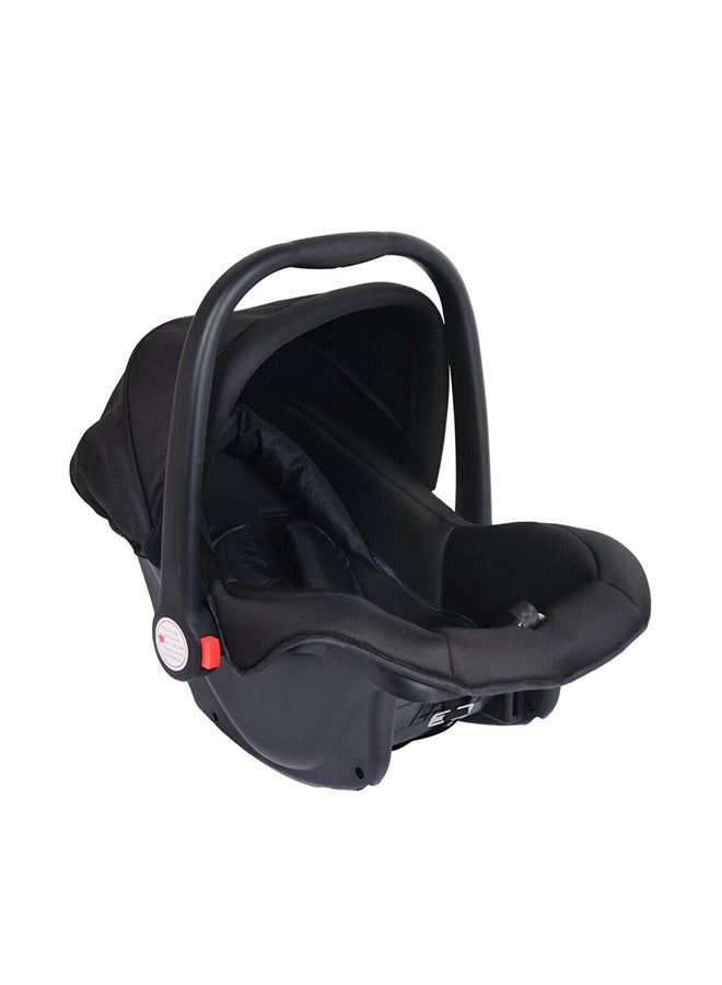 Kidle Compact Baby High View Stroller With Adjustable Recline Position And Canopy Grey/Black/Silver  - Image 4