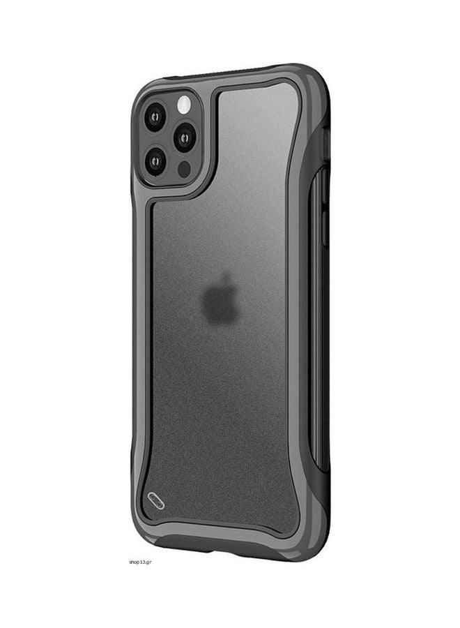 روكروز TPU + Matt Back Anti Shock Case(For iPhone 12 & 12Pro) Black  - Image 2
