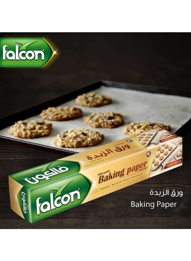 فالكون لفة ورق طبخ بيج 10x0.3متر  - Image 3