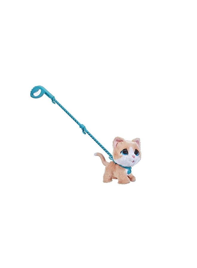 FurReal Walkalots Big Wags Stuffed Cat Pet 23x23x13cm - Image 2