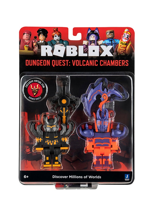ROBLOX Dungeon Quest - Volcanic Chambers Game Pack 5.5x23x18cm - Image 1