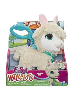 FurReal Walkalots Big Wags Stuffed Dino Llama 23x23x13cm  - Image 1