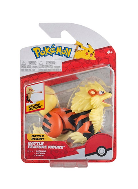 Arcanine Battle Feature Figure