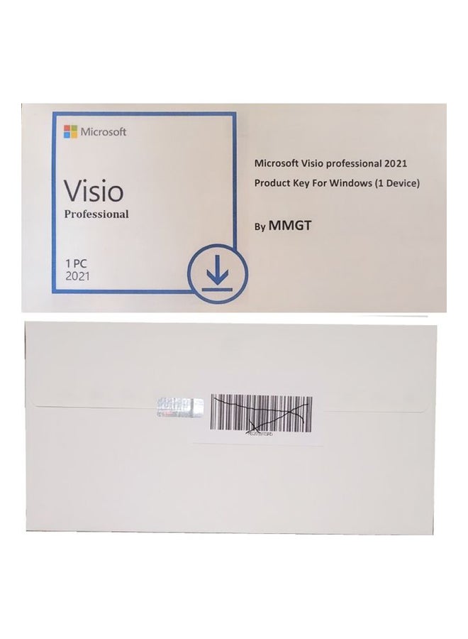 Microsoft Visio 2021 Professional Product Key -1PC White  - Image 1