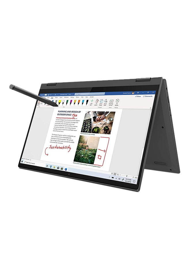 Lenovo - Ideapad Flex 5 Convertible 2-In-1 Touchscreen Laptop With 14-Inch Full HD Display, Core i5-1135G7 Processor/8GB RAM/512GB SSD/AMD Radeon Pro Graphics/Windows 10 /International Version english Graphite Grey - Image 1
