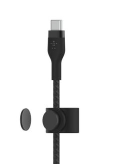 belkin BoostCharge Pro Flex Braided USB Type C To Lightning Cable (3M/10Ft), MFI Certified iPhone Cable 20W Fast Charging Power Delivery For iPhone 14/14 Plus, 13, 12, Pro, Max, Mini, Se, iPad And More black  - Image 3