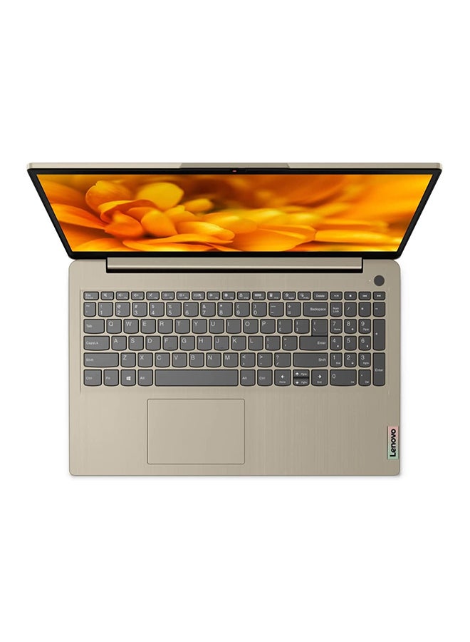 IdeaPad 3 (Upgraded Version) Laptop With 15.6-Inch Full HD Touchscreen Display, Core i3 1115G4 Processer/4GB RAM/256GB SSD/Intel UHD Graphics/Windows 11 Home /International Version English Sand