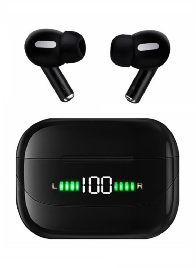MARGOUN - Pro 300 Wireless Earphones TWS Hi-Fi Earbuds with Digital Display and Charging Case Smart Touch Headset for iOS and Android Black - Image 1