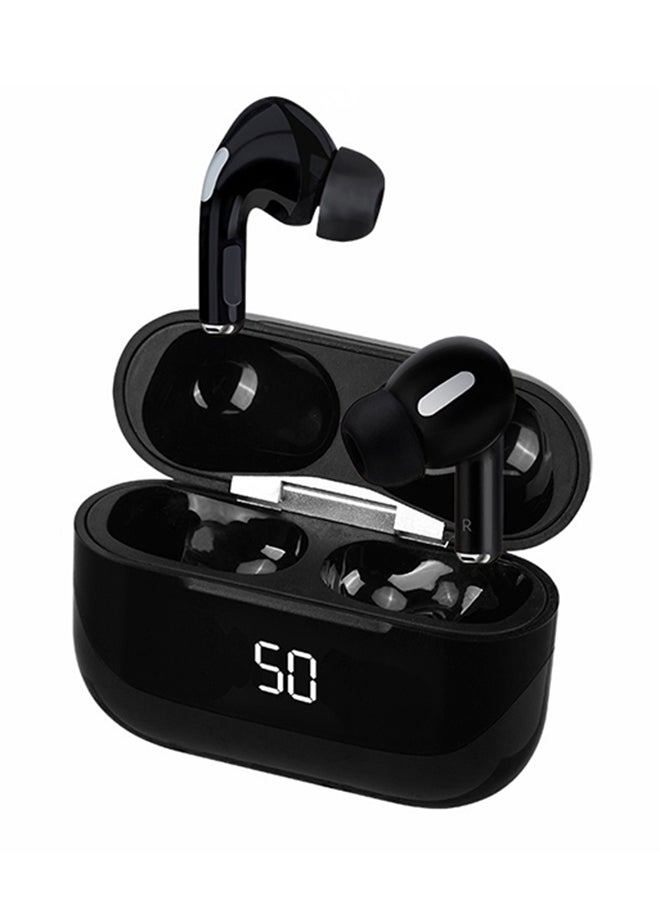 MARGOUN - Pro 300 Wireless Earphones TWS Hi-Fi Earbuds with Digital Display and Charging Case Smart Touch Headset for iOS and Android Black - Image 1