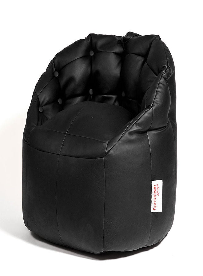 Hometown Leather Plain-Meduim Beanbags Brown meduimcm 