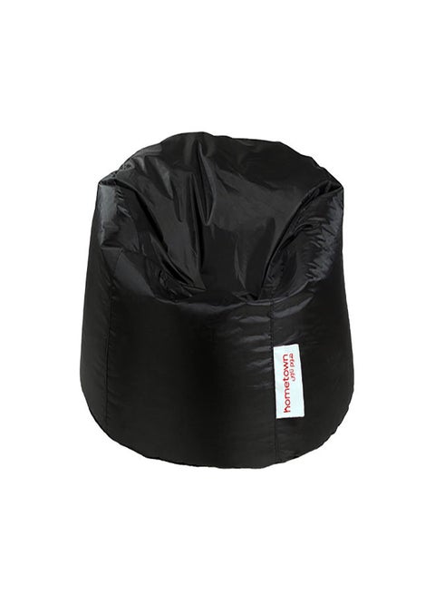 Large Waterproof Beanbag Black 84x52cm