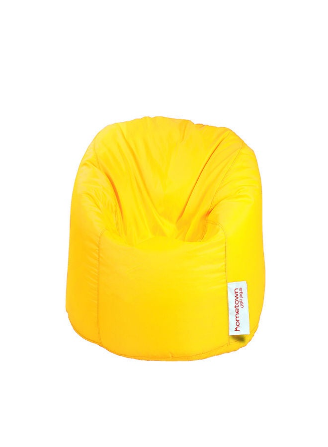 Hometown Large Waterproof Beanbag Yellow 84x52cm - Image 1