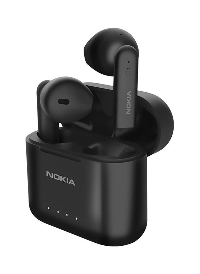 نوكيا سماعة أذن داخلية لاسلكية آيربادز، مع علبة شحن أسود - Image 1