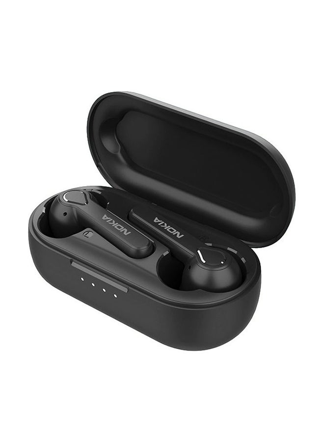 نوكيا سماعة أذن داخلية لاسلكية آيربادز، مع علبة شحن أسود - Image 1