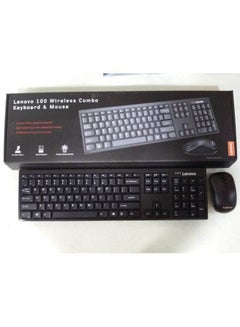 Lenovo 100 Wireless Keyboard & Mouse Combo Black  - Image 2