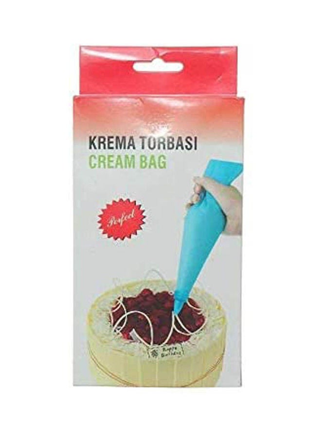 Creamy Candy Bag Made Of Silicone Blue 18.8 x 7.2 x 4.4cm