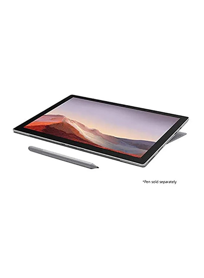 Microsoft - Surface Pro 7 With 12.3-Inch Pixelsense Display, Intel 10th Gen Core i5-1035G4/8GB RAM/256GB SSD/Intel Integrated Graphics/Windows 10 English/Arabic Platinum - Image 1