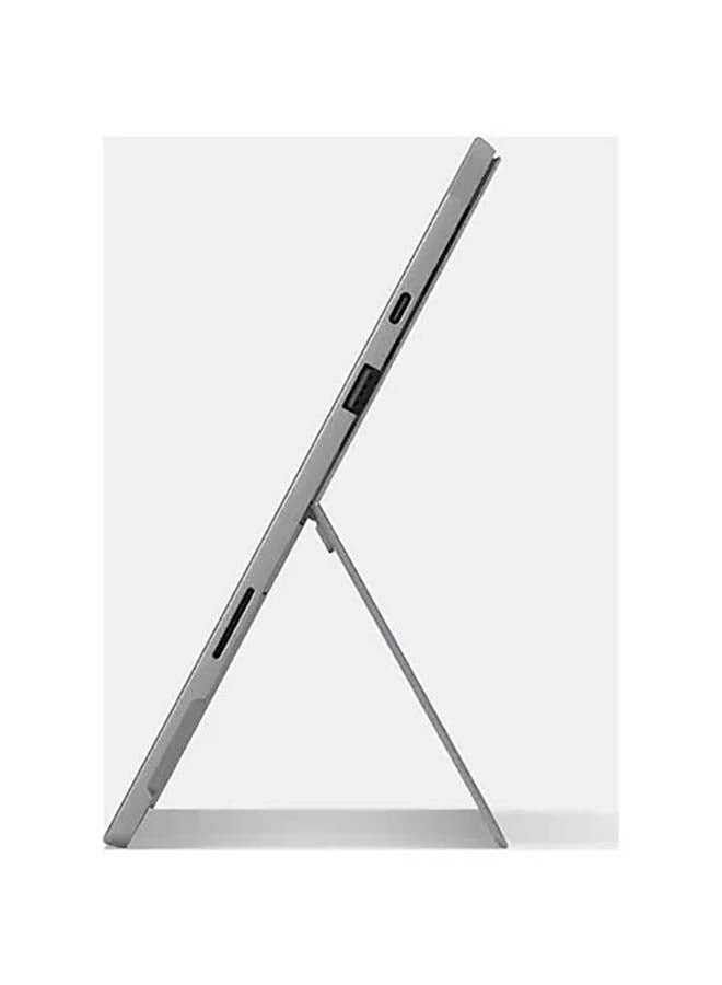 Microsoft - Surface Pro 7 Convertible 2-In-1 With 12.3-Inch Display, Intel Core i5-1035G4 1.1 GHz Processor/8GB RAM/128GB SSD/Intel Iris Plus Graphics With Type Cover English Arabic English Platinum - Image 1