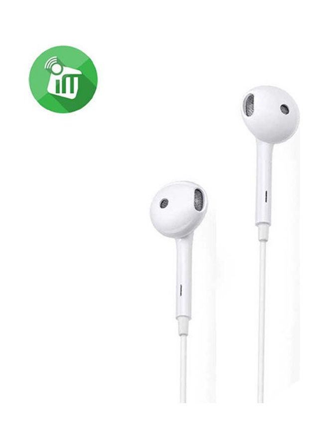 Half in-ear Wired Earphones White - view 2