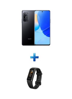 Nova 9 SE Dual Sim 8GB Ram 128GB Rom 4G LTE Midnight Black With Huawei Band 4