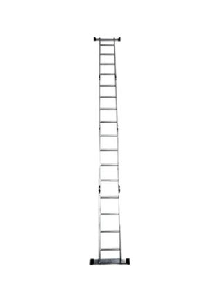 12 Steps Multi-Purpose Folding Ladder Silver 90x28x35cm - v1647498756/N52866621A_1
