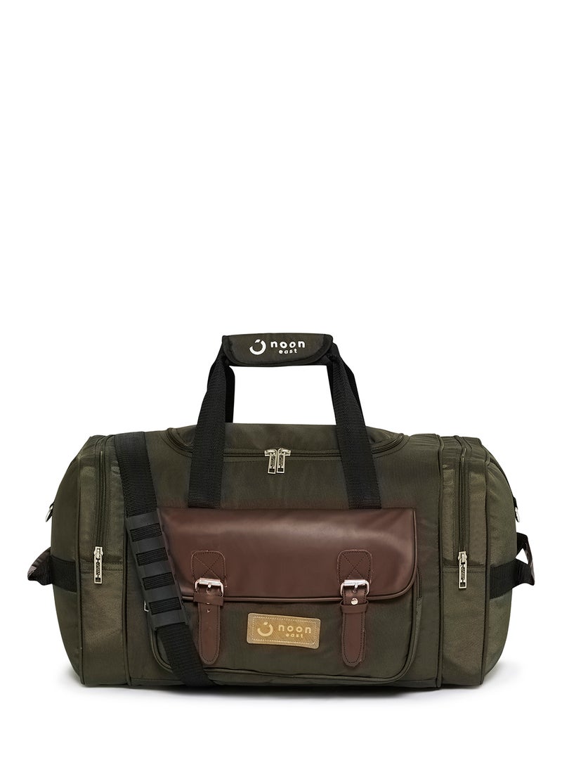 Noon East 3-Piece Lightweight Waterproof Polyester Multipurpose Luggage Duffle Bag/Gym Bag Set 20/22/24 Inch Green  - Image 2