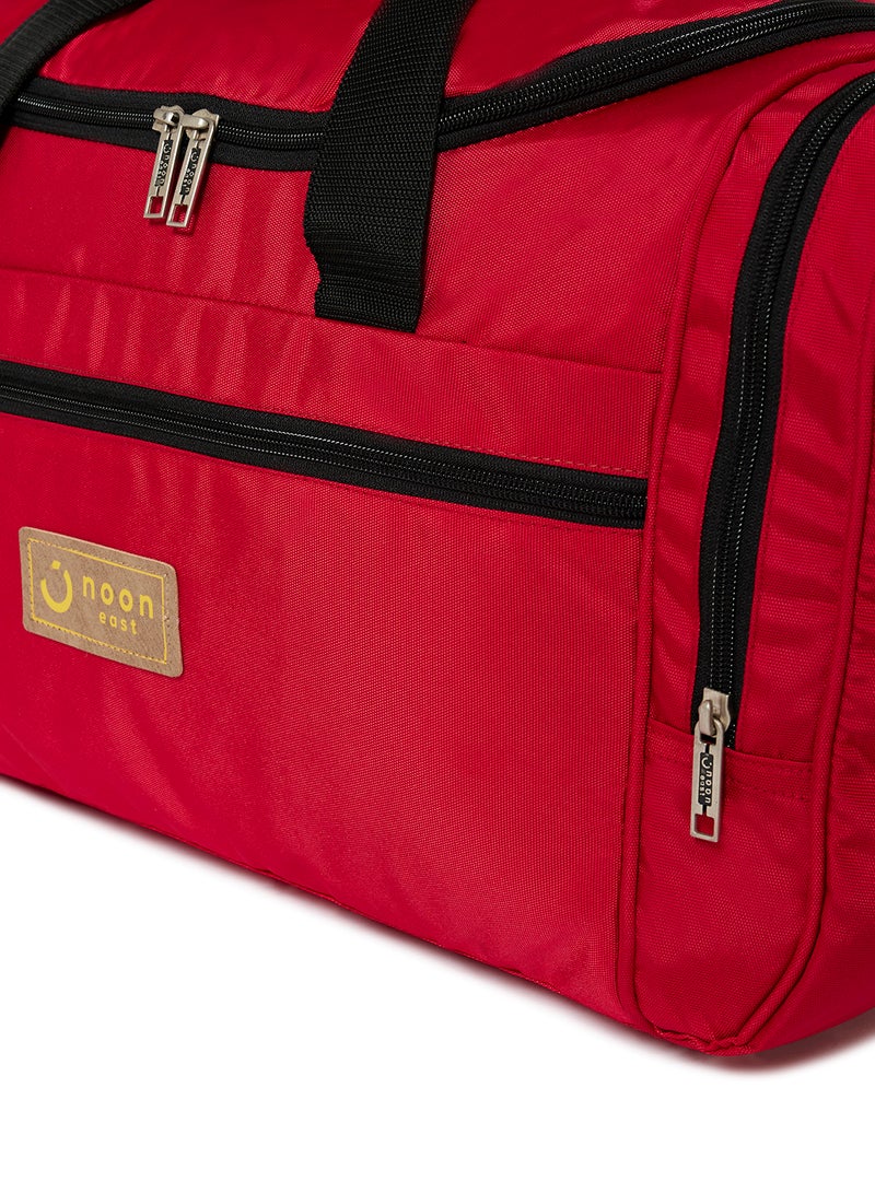 Noon East - 3-Piece Lightweight Waterproof Polyester Multipurpose Luggage Duffle Bag/Gym Bag Set 20/22/24 Inch Red - Image 1